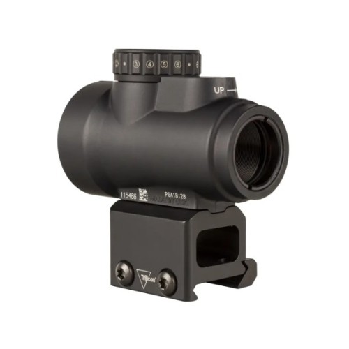 Коліматорний приціл Trijicon MRO HD 1х25 точка 2 MOA + коло 68 MOA з червоним підсвічуванням (MRO-C-2200065)