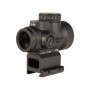 Коліматорний приціл Trijicon MRO HD 1х25 точка 2 MOA + коло 68 MOA з червоним підсвічуванням (MRO-C-2200065)