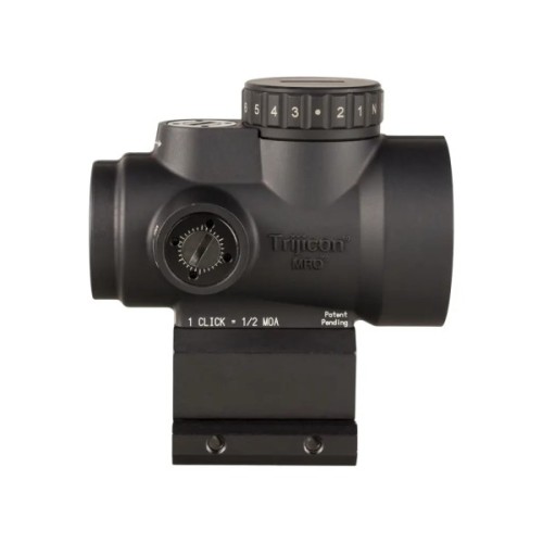 Коліматорний приціл Trijicon MRO HD 1х25 точка 2 MOA + коло 68 MOA з червоним підсвічуванням (MRO-C-2200065)