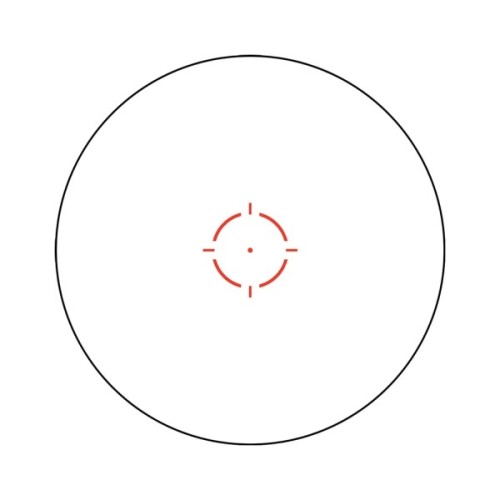 Коліматорний приціл Trijicon MRO HD 1х25 точка 2 MOA + коло 68 MOA з червоним підсвічуванням (MRO-C-2200065)