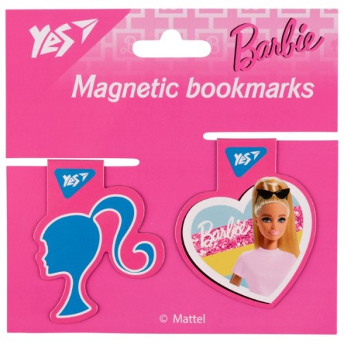 Закладки для книг Yes магнітні Barbie friends, 2шт (708109)