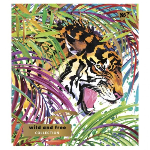 Зошит Yes А5 Savannah life 24 аркушів клітинка (766847)