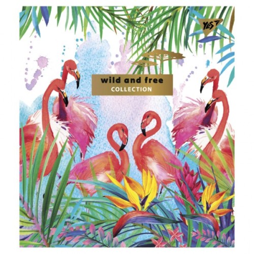 Зошит Yes А5 Savannah life 24 аркушів клітинка (766847)