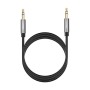 Кабель мультимедійний 3.5mm M to 3.5mm M 3.0m AV119 black Ugreen (10736)