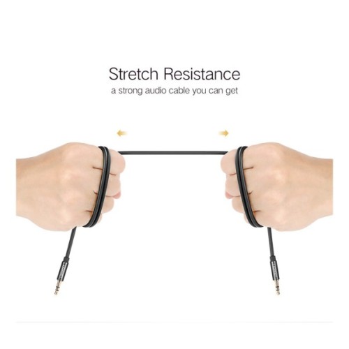 Кабель мультимедійний 3.5mm M to 3.5mm M 3.0m AV119 black Ugreen (10736)