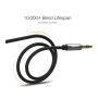 Кабель мультимедійний 3.5mm M to 3.5mm M 3.0m AV119 black Ugreen (10736)