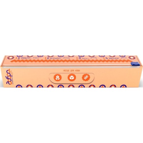 Плівка для продуктів Добра Господарочка Колекція Вибійка З ножем-слайдером 100 м (4820086524087)