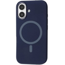 Чохол до мобільного телефона BeCover FIBRA Silicone OmniMag Apple iPhone 16 Deep Blue (716226)