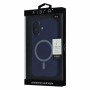 Чохол до мобільного телефона BeCover FIBRA Silicone OmniMag Apple iPhone 16 Deep Blue (716226)