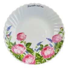 Тарілка Vittora "Лаванда і Троянда" Wave Dessert 19 см (122956)