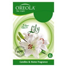Ароматична свічка Oreola Лілія 6 шт (5908252829194)