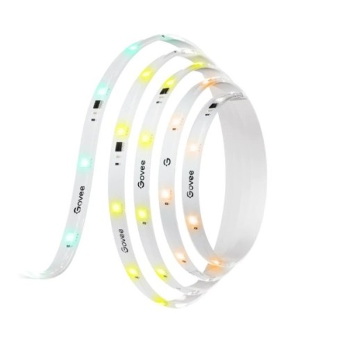 Світлодіодна стрічка Govee RGBIC Basic Wi-Fi + Bluetooth LED Strip Light With Protective Coating 10м Білий (H619C3D1)