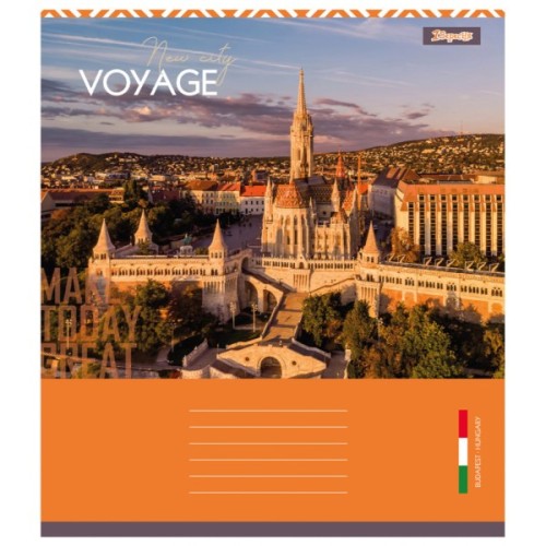 Зошит 1 вересня 1В New city voyage 96 аркушів лінія (767422)