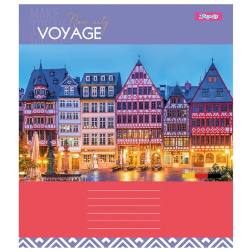 Зошит 1 вересня 1В New city voyage 96 аркушів лінія (767422)