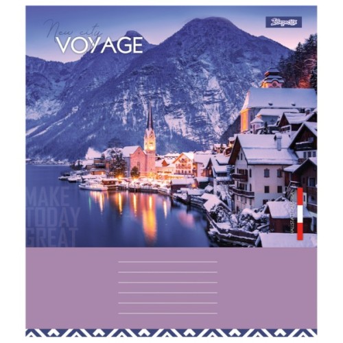 Зошит 1 вересня 1В New city voyage 96 аркушів лінія (767422)
