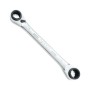 Ключ Toptul накидний з подвійною тріскачкою 72 зубця Pro-Series 12x15-14x13, 190мм (ABAD1215)