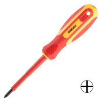 Викрутка Sigma діелектрична хрестова PH1x80мм 1000В CrV (4008141)