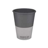 Стакани одноразові Buroclean GRAPHITE CUP паперові 400 мл 50 шт (1080046)
