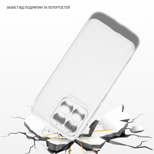 Чохол до мобільного телефона BeCover Silicone Motorola Edge 70 Fusion Transparent (716052)