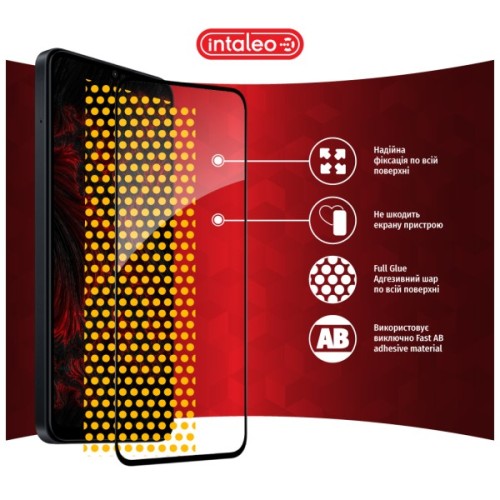 Скло захисне Intaleo Full Glue Samsung A35 Black (1283126588808)