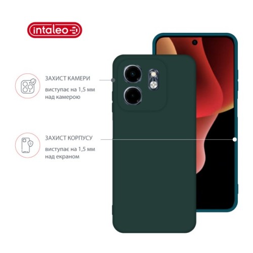 Чохол до мобільного телефона Intaleo SoftShell Infinix Smart 9 Dark Green (1283126609435)