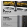 Концентратор AXAGON USB-C 9-in-1 wireless 15W PD100W 0.6m (HMC-WL9)