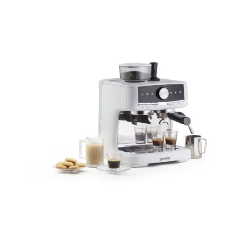 Ріжкова кавоварка еспресо Gorenje GSACM20W
