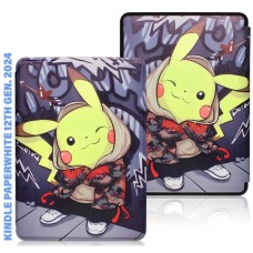 Чохол до електронної книги BeCover Smart Case Amazon Kindle Paperwhite 12th Gen. 2024 7"/Colorsoft (2024) Pikachu (712858)