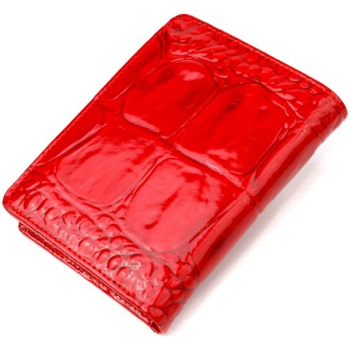 Гаманець Canpellini З натуральної шкіри Червоний (21681)