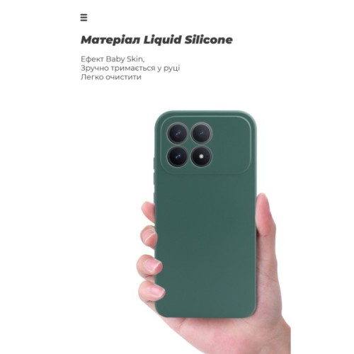 Чохол до мобільного телефона Armorstandart ICON Xiaomi Poco F8 Pro Camera cover Dark Green (ARM89435)