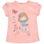 Футболка дитяча Breeze з дівчинкою (18655-104G-peach)