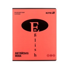 Зошит Kite предметний Brigh 48 аркуші, лінія, английська мова (K25-240-18)