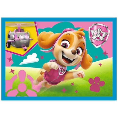 Пазл Trefl Paw Patrol Запуск цуценят 4 in 1 (12, 15, 20, 24) деталей (5900511346282)