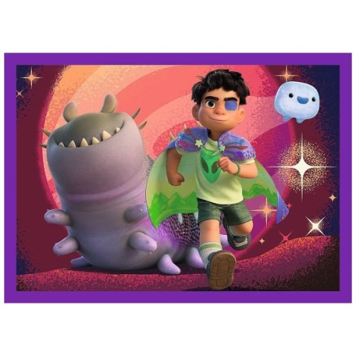 Пазл Trefl Disney Elio Позаземні місії 4 в 1 (35, 48, 54, 70) (5900511346657)