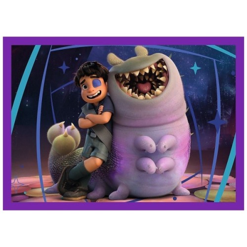 Пазл Trefl Disney Elio Позаземні місії 4 в 1 (35, 48, 54, 70) (5900511346657)