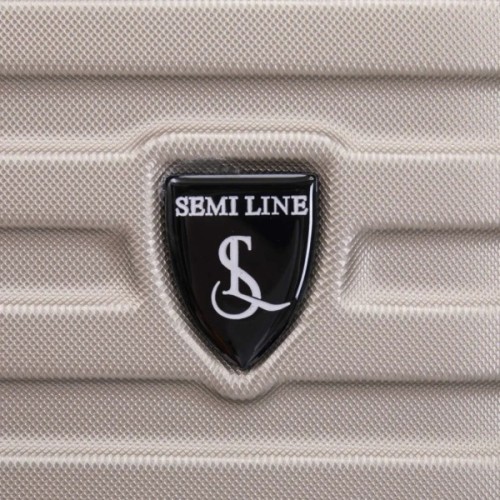 Валіза Semi Line 20" (S) Champagne (T5864-1) (DAS303215)