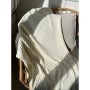 Плед Прованс COTTON молочний 120 х 200 см (039526)
