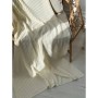 Плед Прованс COTTON молочний 120 х 200 см (039526)