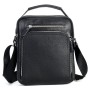Сумка Vintage Месенджер шкіряна Чорна (20247)