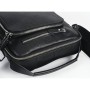Сумка Vintage Месенджер шкіряна Чорна (20247)