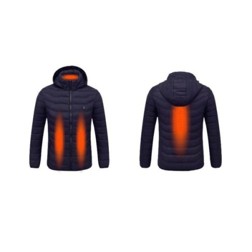 Куртка з підігрівом Thermalli Cimone темно-синій XL (10880244XL)