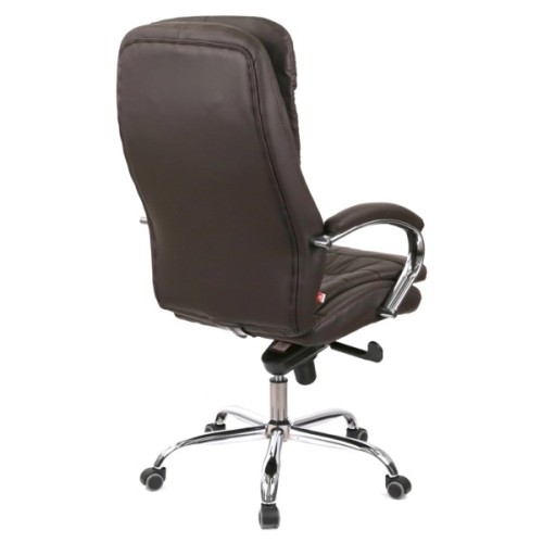 Офісне крісло Аклас Валенсія MB XY-7340 Коричневий (Шкіра LC-K dark brown) (00161484)