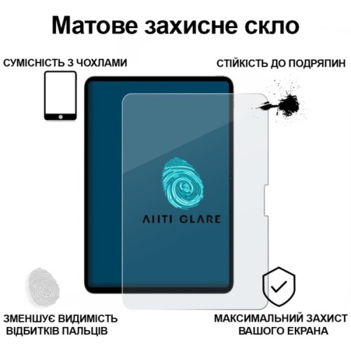 Скло захисне BeCover Matte Anti-Glare Apple iPad Pro 13" M4 2024 (713708)
