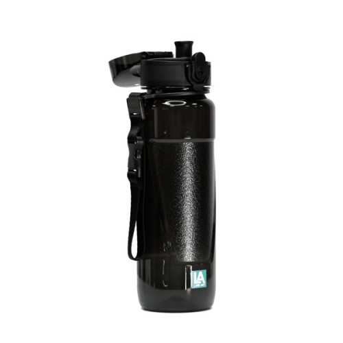 Пляшка для води Line Art Lens 600 мл чорний (60014418LA-01)