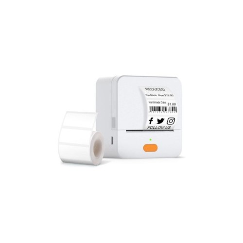 Принтер етикеток UKRMARK UP1WT bluetooth, USB, білий (900772)