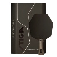 Ракетка для настільного тенісу Stiga Pro Carbon Plus Cybershape 5 Star FL (1215-0401-35) (931184)