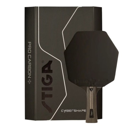Ракетка для настільного тенісу Stiga Pro Carbon Plus Cybershape 5 Star FL (1215-0401-35) (931184)