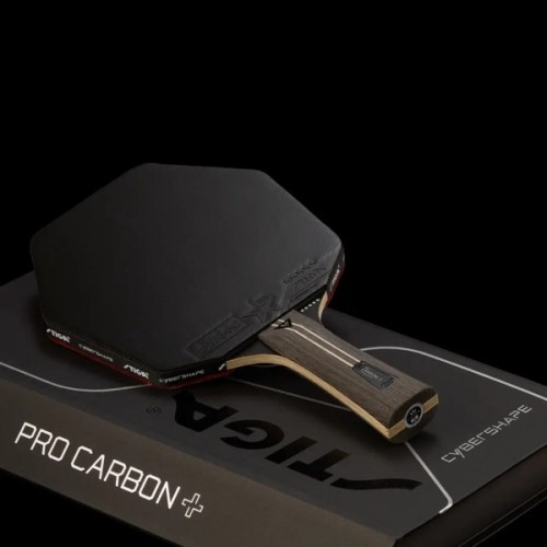 Ракетка для настільного тенісу Stiga Pro Carbon Plus Cybershape 5 Star FL (1215-0401-35) (931184)