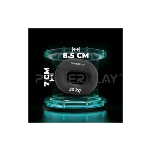 Еспандер PowerPlay PP-4336 Hand Grip Hard 30 кг Чорний (PP_4336_Black_30kg)