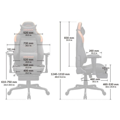 Крісло ігрове Cougar Explore Neo